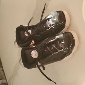 Black and Pink Jordan